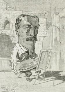Jean-Batiste Van Moër, 1857. Creator: Félicien Rops