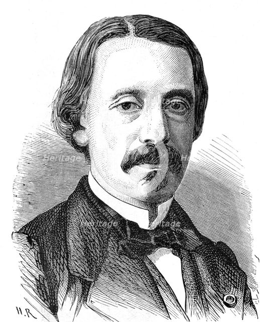 Jean Bernard Leon Foucault (1819-1868), French physicist, 19th century. Creator: Unknown.