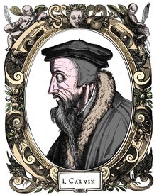 Jean Calvin, French theologian, 1581