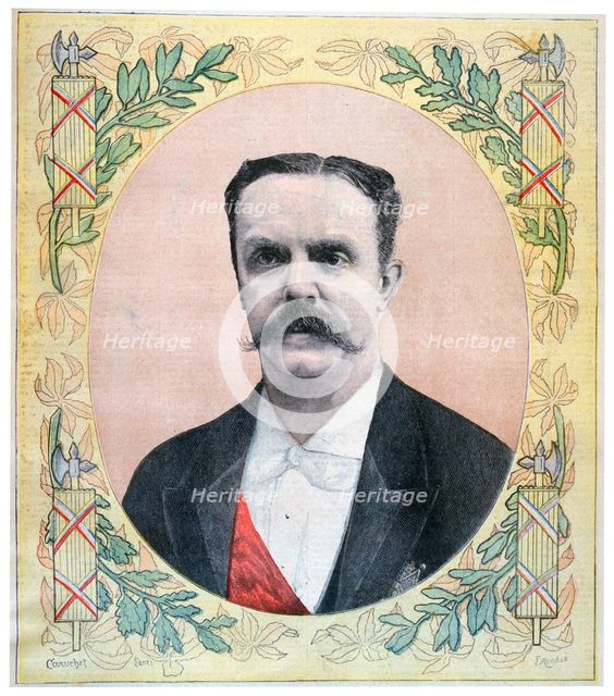 Jean Casimir-Perier, French politician, 1894. Creator: F Meaulle.