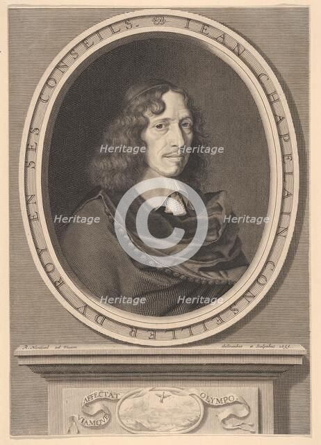 Jean Champlain, 1655. Creator: Robert Nanteuil.