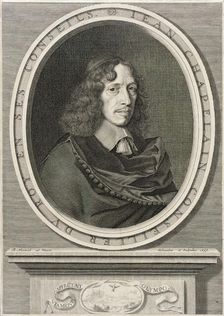 Jean Chapelain, 1655. Creator: Robert Nanteuil