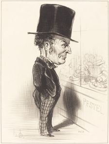 Jean Charles Besnard, 1849. Creator: Honore Daumier