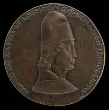 Jean d'Anjou, 1426-1470, Duke of Calabria and Lorraine [obverse], 1464. Creator: Francesco Laurana