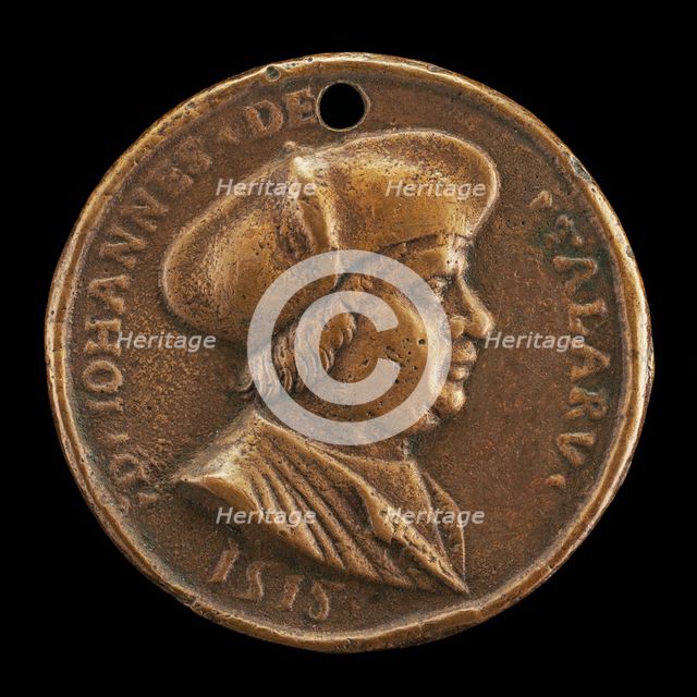 Jean de Talaru, died 1550, Canon of Fourvière 1517, 1518. Creator: Medallist of 1518.