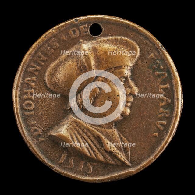 Jean de Talaru, died 1550, Canon of Fourvière 1517, 1518. Creator: Medallist of 1518.