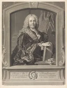 Jean de Boullongne, 1758. Creator: Johann Georg Wille