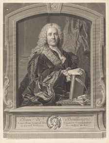 Jean de Boullongne, 1758. Creator: Johann Georg Wille