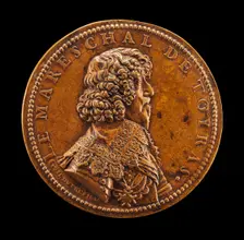 Jean de Caylar de Saint-Bonnet, 1585-1636, Marquis de Toiras, Marshall of France 1630 [obverse], 163 Creator: Abraham Dupre