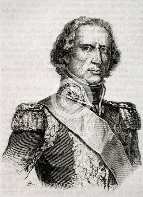 Jean-de-Dieu Soult, 1st Duke of Dalmatia, (1769-1851), 1853.  Creator: Unknown.