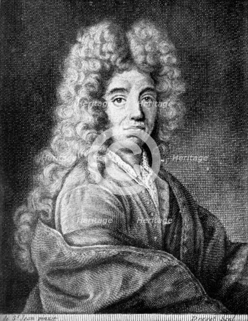Jean de La Bruyere, French essayist and moralist, 17th century.Artist: Saint Jean