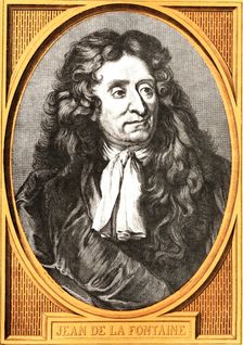 Jean de La Fontaine (1621-1695), 19th century. Creator: Doré, Gustave (1832-1883)