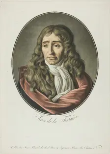 Jean de La Fontaine, n.d. Creator: Pierre Michel Alix