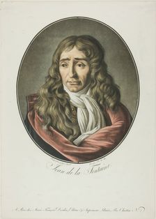 Jean de La Fontaine, n.d. Creator: Pierre Michel Alix