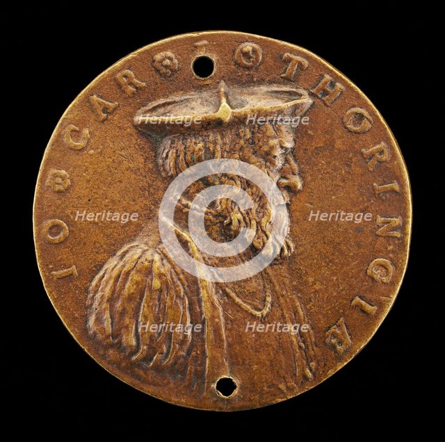Jean de Lorraine, 1498-1550, Cardinal 1518 [obverse], mid 16th century. Creator: Unknown.