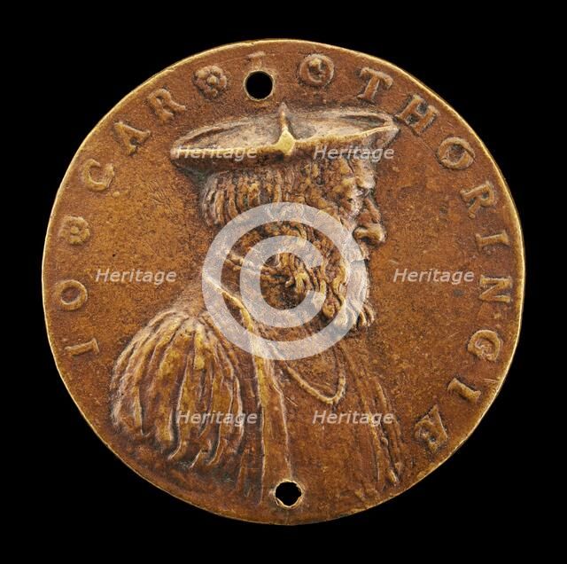 Jean de Lorraine, 1498-1550, Cardinal 1518 [obverse], mid 16th century. Creator: Unknown.