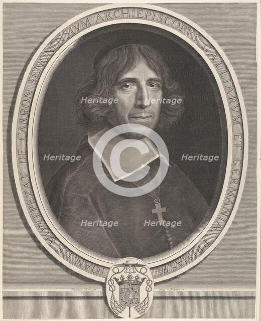 Jean de Montpezat de Carbon, ca. 1673. Creator: Robert Nanteuil.