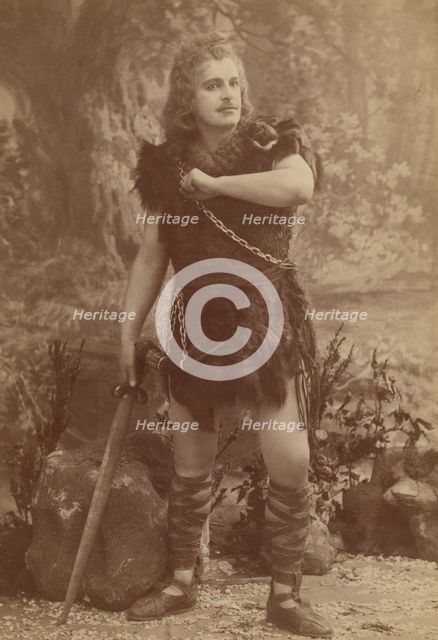 Jean de Reske, c1900.  Creator: Paul Nadar.