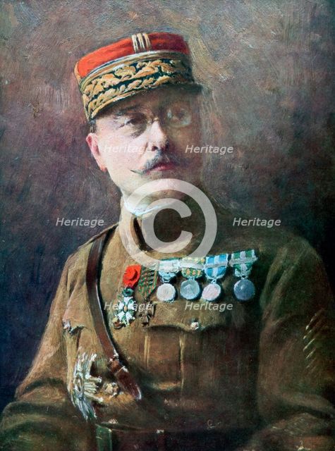 Jean Degoutte, French First World War general, (1926). Artist: Unknown