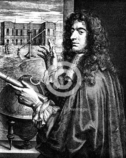 Jean Dominique Cassini (1625-1712), Italian-born French astronomer. Artist: Unknown