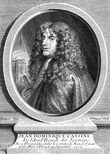 Jean-Dominique Cassini, Italian-born French astronomer, 1777. Creator: Unknown