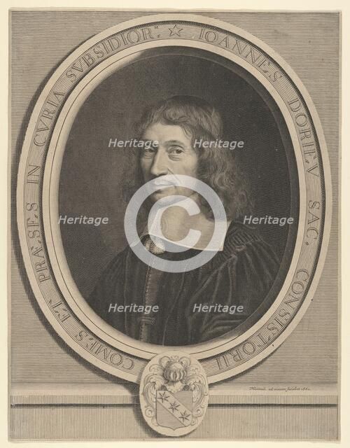 Jean Dorieu, 1660. Creator: Robert Nanteuil.