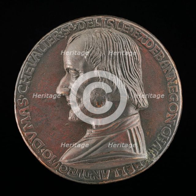 Jean du Mas de l'Isle, died 1495, Councillor of Charles VIII [obverse], 1494/1495. Creator: Niccolo Fiorentino.