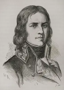 Jean-Etienne Championnet, (1762-1800), French military officer and politician, 1879. Creator: Unknown