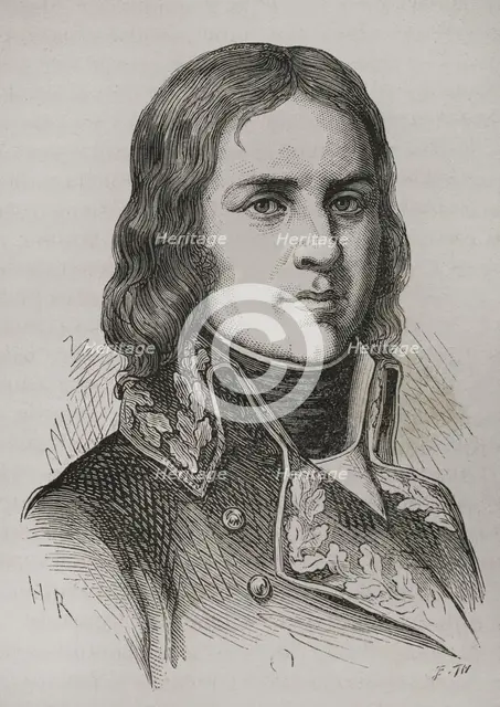 Jean-Etienne Championnet, (1762-1800), French military officer and politician, 1879.  Creator: Unknown.
