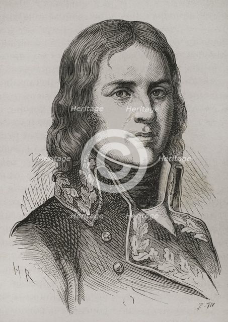 Jean-Etienne Championnet, (1762-1800), French military officer and politician, 1879.  Creator: Unknown.