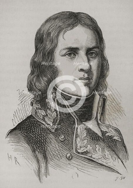 Jean-Etienne Championnet, (1762-1800), French military officer and politician, 1879.  Creator: Unknown.