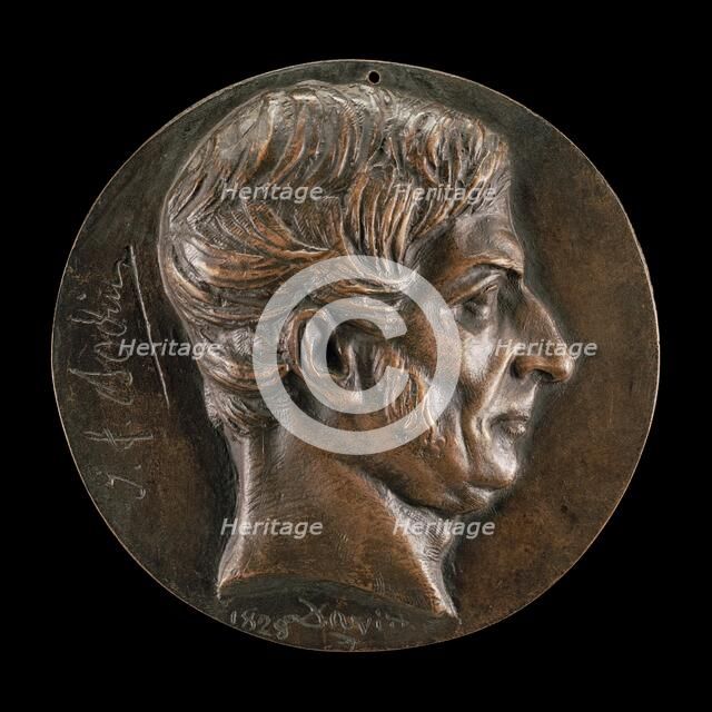 Jean-François Bodin, 1776-1829, Politician and Architect, 1828. Creator: Pierre-Jean David d'Angers.