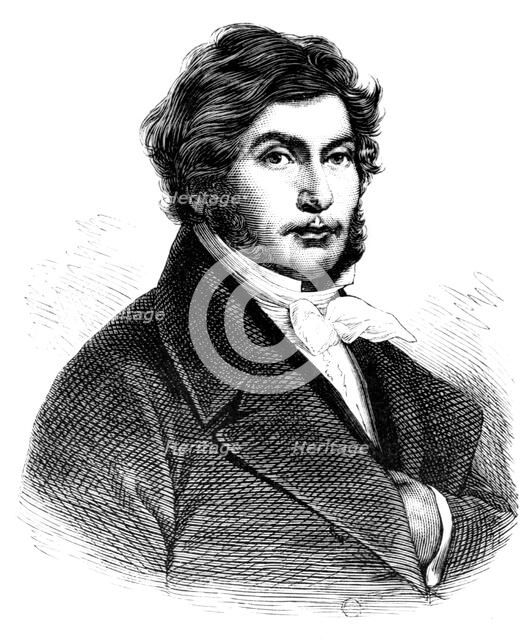 Jean-François Champollion, (1790-1832), 1881. Artist: Gaston Maspero