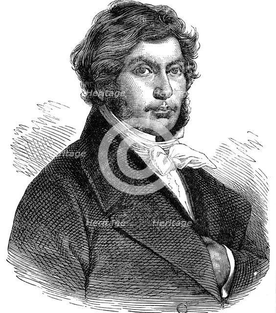 Jean Francois Champollion, French historian, linguist and Egyptologist, 19th century. Artist: Unknown