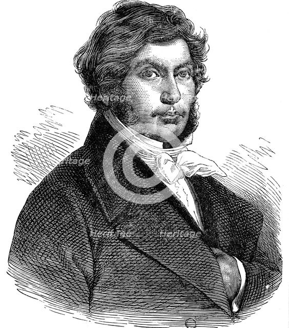 Jean Francois Champollion, French historian, linguist and Egyptologist, 19th century. Artist: Unknown