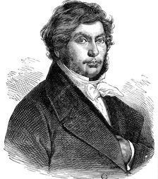 Jean Francois Champollion, French historian, linguist and Egyptologist, 19th century