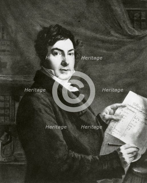 Jean Francois Champollion, French historian, linguist and Egyptologist, 19th century. Creator: Unknown.