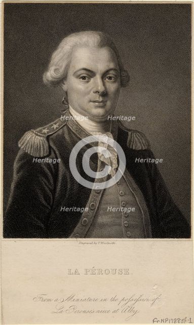 Jean-François de Lapérouse (1741–1788), ca 1820. Artist: Anonymous  