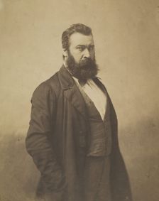 Jean-Francois Millet, 1856-58. Creator: Nadar