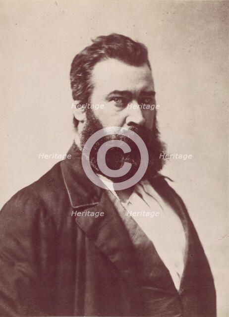 Jean-François Millet, 1856-58, printed ca. 1900. Creator: Nadar.