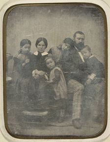 Jean-François Millet and his Family, 1854