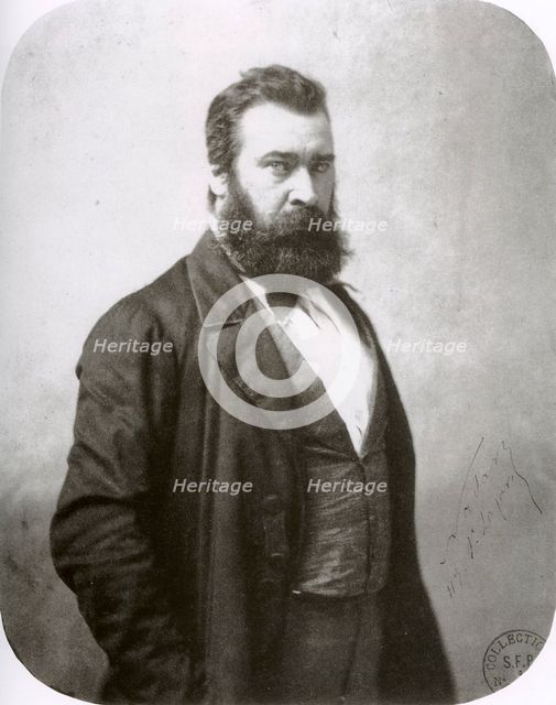 Jean-François Millet, French painter, c1860s. Creator: Nadar.