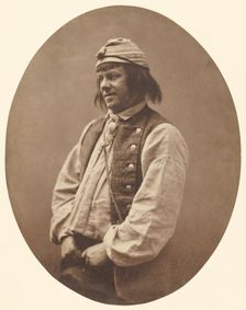Jean-François Philibert Berthelier, comédien, 1856-1859. Creator: Nadar