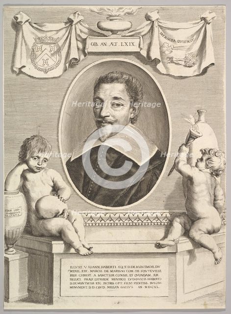 Jean Habert de Montmor, 1640. Creator: Claude Mellan.