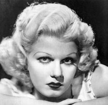 Jean Harlow, American actress, 1934-1935
