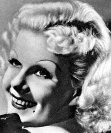Jean Harlow, American actress, 1934-1935