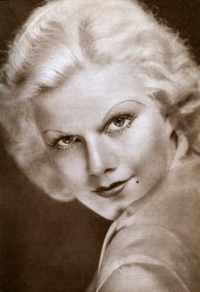 Jean Harlow, American film actress, 1933