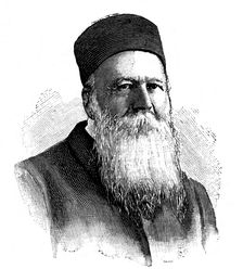 Jean Henri Dunant, Swiss philanthropist, 1902. Artist: Anon