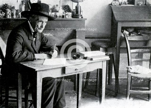 Jean-Henri Fabre, French entomologist, c early 20th century. Artist: Unknown