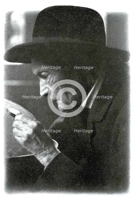 Jean-Henri Fabre, French entomologist, c1890-1915. Artist: Unknown